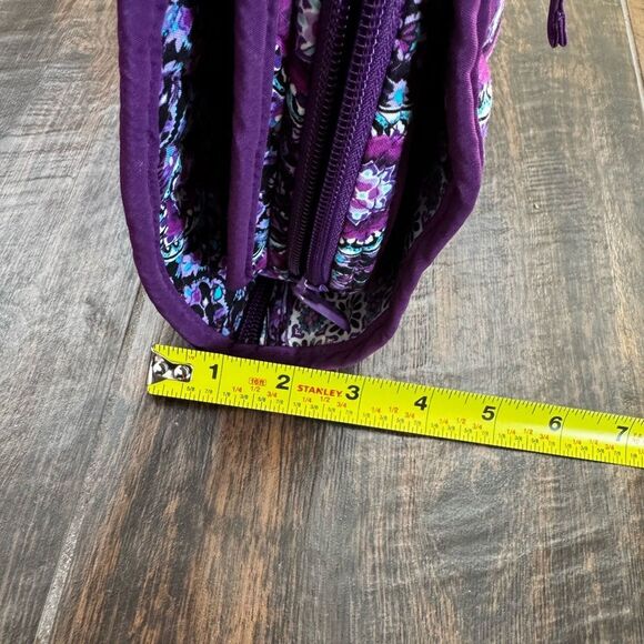 Vera Bradley Large Hanging Travel Organizer in Purple Medallion Print NWOT - Picture 13 of 14